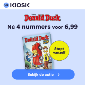Nu 4 nummers Donald Duck voor maar 6,99 euro